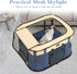 Dog Playpen, Pet Playpen, Foldable Kitten cage Puppy Play Pen, Portable Dog Kennel Tent Crate, Indoor Outdoor Travel
