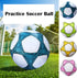 Soccer Ball Size 3, 4, 5 Soft PU for Practice Training, Gift for Boys Girls, Comes with Pump and Needle