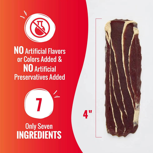 Good N Tasty Pack, 12 oz, GoodnTasty Protein Strips Variety High-Protein Dog Treat with Real Chicken Or Duck and Savory