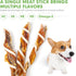 MON2SUN 5-7 Inch 15 Count 3 Inch 16 Count Triple Flavor Jerky Twist Sticks & Triple Flavor Chicken Wrapped Duck