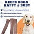 (10-12 Inch 30 Pc/Pack) Amazing Dog Treats - Beef Esophagus Jerky for Dogs - - Gullet Dog Chews