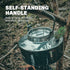 Fire-Maple Antarcti Portable 1 Liter Lightweight Stainless Steel Camping Kettle, Ideal for Outdoor Use
