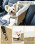 PETSFIT Dog Car Seats for Small Dogs with Safe Protection Hooks, Small Dog Car Seat with Upgraded Safety Tethers