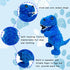 LWBMG Squeaky Dog Toys Stuffed Dog Toys Cute Dinosaur Plush Dog Toy with Crinkle Paper Durable Dog Chew Toys for Small