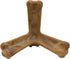 N-Bone Quado Interactive Chew, Peanut Flavor, Average Joe, 2.8oz, Natural, Medium (Pack of 1)