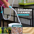 TERA PUMP Aquarium Gravel Cleaner for 20-50 Gallon Tanks, BPA-Free Manual Squeeze Pump with Two Nozzles