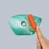 TWO STONES Climbing Chalk Brush with Thick Ultra Durable Boar's Hair Bristles, Bouldering Brush with Ergonomic Handle