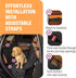 Hammock Active Pets Waterproof Standard Car Seat Cover, Fits Sedans Hatchbacks Crossovers Coupes Compact Vehicles