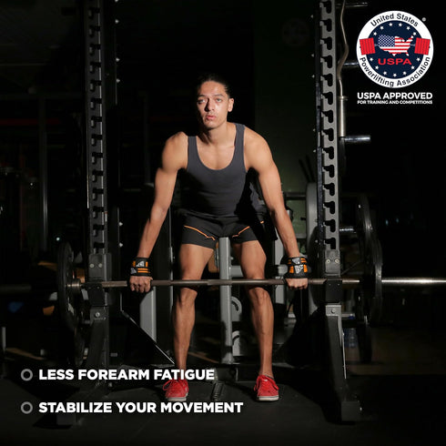 Wrist Wraps + Lifting Straps Bundle, 2 Pairs for Weightlifting and Gym
