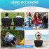 Nouva 6 Portable Stadium Seat,Folding Reclining Bleacher Chair Reclining Positions with Back Support Storage Pocket