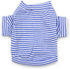 DroolingDog 3 Pack Striped Dog Shirts for Small Dogs, Boys & Girls Clothes, Pack of 3