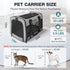 2 25 lbs, 20x13x13 Cat Carrier for Cats/Kitten, Pet Carrier for Cat, Puppy, Small Dog & Bunny, Foldable Soft-Sided