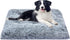 Dog Bed for Extra Large Jumbo Breeds, Soft Comfortable Washable Plush Dog Cage Mat, Deluxe Anti-Slip Pet Beds Mats,