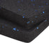 uxcell Treadmill Mat-4.7"x3.2" Exercise Equipment Mat for Floor Protection and Sound Reduction, Black Blue