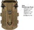 ICEFANG GN3 Tactical Dog Harness, XL (32"-40" Girth), Coyote Brown, 6X Buckle, No Pulling Front Clip