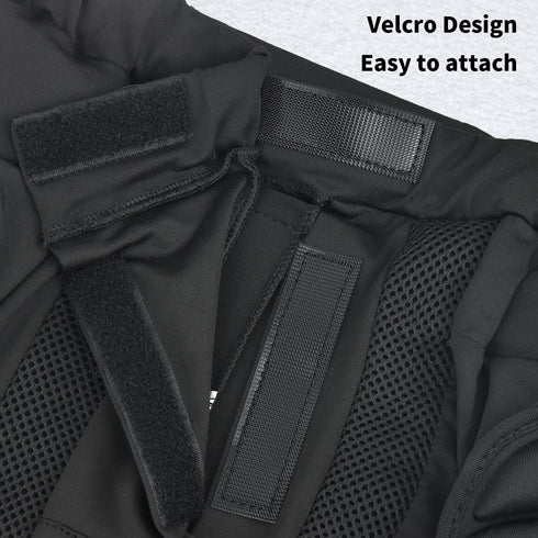 Tentock 3D Protective Hip Shorts for Snowboarding | Butt Padded Safety Impact EVA Protection, XL