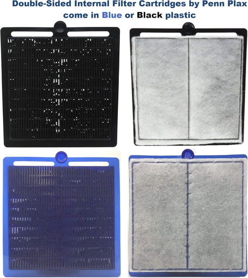 Penn-Plax Cascade 300 GPH Hang On Replacement Cartridges for The Cascade 300 Filter, 3 Pack