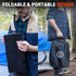 72 HRS 12 Portable Collapsible Camp Toilet - Extra Large, Lightweight & Sturdy (With Toilet Bags)
