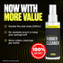 PRO SPIN Ping Pong Paddle Cleaner, Table Tennis Rubber Cleaning Kit, 200ml Rubber Cleaner & Sponge Included