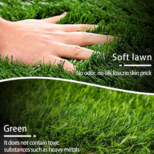 SSRIVER (51.3x32 Inch(Pack 1)) Artificial Grass for Dogs Pee Tray Fake Grass Mat for Professional Puppy Potty Trainer
