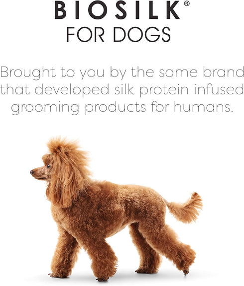 BioSilk for Pets Eco-Friendly Detangling Pin Brush for Dogs, Mint Green, Easy to Hold Ergonomic Handle