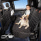 YJGF Dog Car Seat Cover for Back Seat Truck,Truck Back Seat Pet