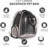 LaLuz2021 Cat Backpack Bubble Dog Carrier, Expandable Tent Double Bubble Capsule with Plush Mat & Leash Clip