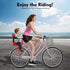 Mlonausz Rear Child Bike Seat Baby Kids Bicycle Chair Carrier Safety Toddler Back Seat