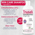 Pet Health Pharma (16 oz) Truseb Chlorhexidine Shampoo for Dogs Cats & Horses with Aloe Vera - Medicated Antibacterial