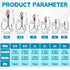 10pcs Live Shrimp Hooks, Double Fishing Hooks Shrimp Hooks Live Bait Holder Hooks Shrimp Walker Fishing Hooks Saltwater