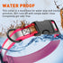 BioThane Reflective Dog Collar, Waterproof Heavy Duty Quick Release Collar with Sturdy Buckle in Fun Modern Colors