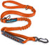 IOKHEIRA Orange Leash for Large Dogs, Multifunctional Adjustable Heavy Duty Leash