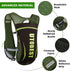 UTOBEST Running Vest, 5L Hydration Vest Lightweight, Breathable and Sweatproof Adjustable for Trail Running Marathon