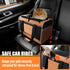 Large Cat Carry Bag, Soft Shell Pet Transport Crate for Shih-Tzu, 18x12x12 Top Opening Kennel for Small Animals