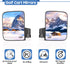 Golf Cart Side Mirrors, No Drilling, 180 Degree Rotation & Foldable, HD Shatterproof Glass Mirrors for Club Car EZGO