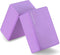 Signature Fitness Set of 2 High Density Yoga Blocks, 9"x6"x4" Each, Multiple Colors