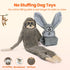 HGB No Stuffing Dog Toys for Aggressive Chewers, Squeaky Crinkle Plush Dog Toys to Keep Them Busy & Puppy Teething