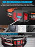 LED Headlamp Flashlight, 1000 Lumens 230° Broadbeam USB Rechargeable Head Lamp for Camping and Hiking