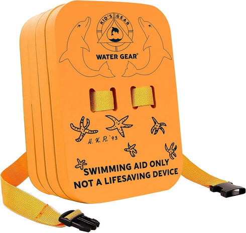 Water Gear Back Float for Kids Safety and Pool Swimming - Comfortable and Secure for Boys and Girls