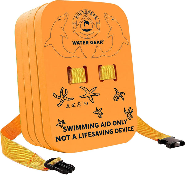 Water Gear Back Float for Kids Safety and Pool Swimming - Comfortable and Secure for Boys and Girls