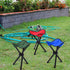 3 Pack Beeveer Folding Camping Stool Portable Small Collapsible Chair Tripod Stool Hiking Chair for Fishing, Beach