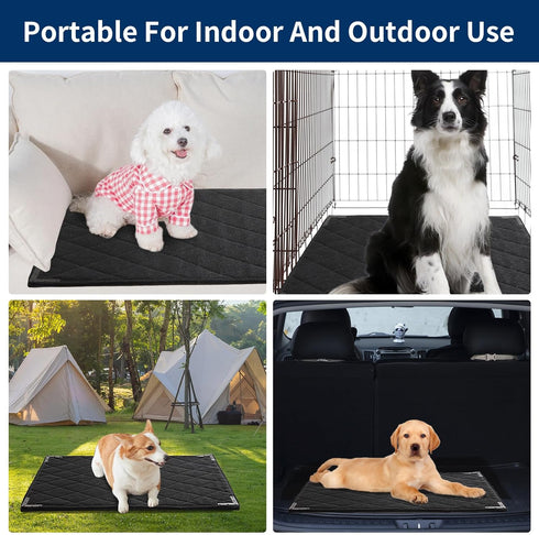 BALAPET XS Durable Chew Proof Dog Bed, 23"x17" with Metal Rivet Corner