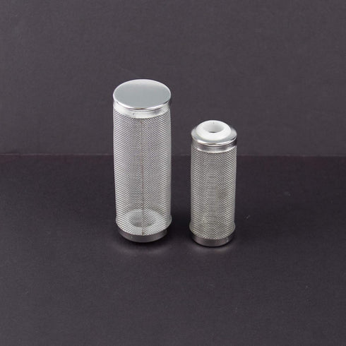 AUEAR 2 Pack Stainless Steel Mesh Inflow Aquarium Filter Guard, Intake Cover for Shrimp and Fish