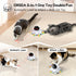 ORSDA Cat Laser Toy, 2-in-1 Interactive Automatic Laser Pointer Cat Toy, USB Rechargeable Electronic Kitten Toys