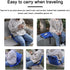 14.96 13.39 1.57IN Stadium Seats, x x Folding Chair Cushion with Lumbar and Back Support Portable Folding Reclining