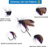 PLUSINNO Fly Fishing Flies Kit, 26/78Pcs Handmade Trout Bass Fishing Gear with Dry/Wet Flies, Streamers, Fly Box