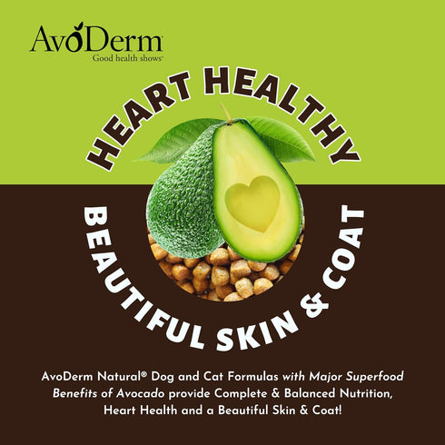 AvoDerm Natural All Life Stages Dry Dog Food, Grain Free, Salmon & Vegetables Recipe, 4 Pounds