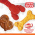 Nylabone Power Chew Dog Chew Toy Pack, Fun Bundle for Aggressive Chewers, Small/Regular (3 Count)