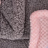 DG Plush Fleece Receiving Blanket for Dog, Cat, Pet - Soft & Warm, Travel & Outdoor, Baby Pink (24" x 32")