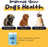 Dog Fish Oil Supplements - 180 Chew Treats with Omega 3, EPA, DHA, Biotin, and Vitamin E for Healthier Skin